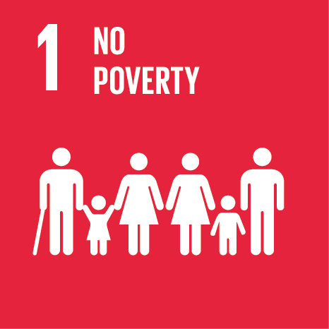 SDG Goal 1: No Poverty Icon