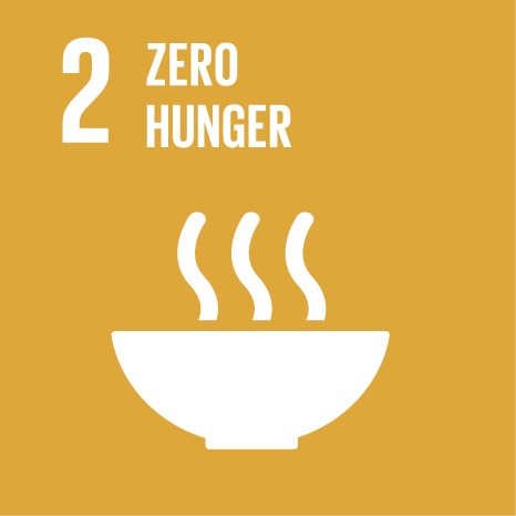 SDG Goal 2: Zero Hunger Icon