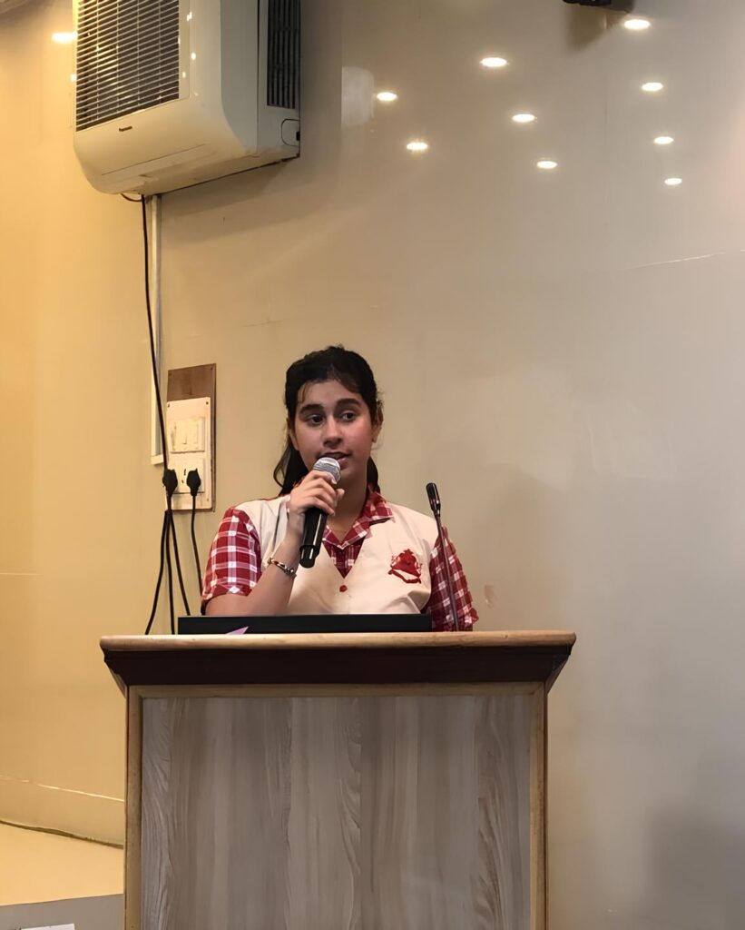 Akshara Yadav Academic Moment 2
