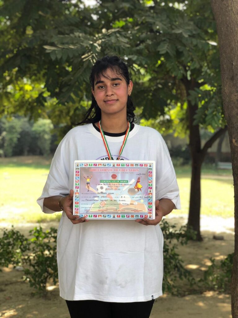 Akshara Yadav - Sports Moment 2